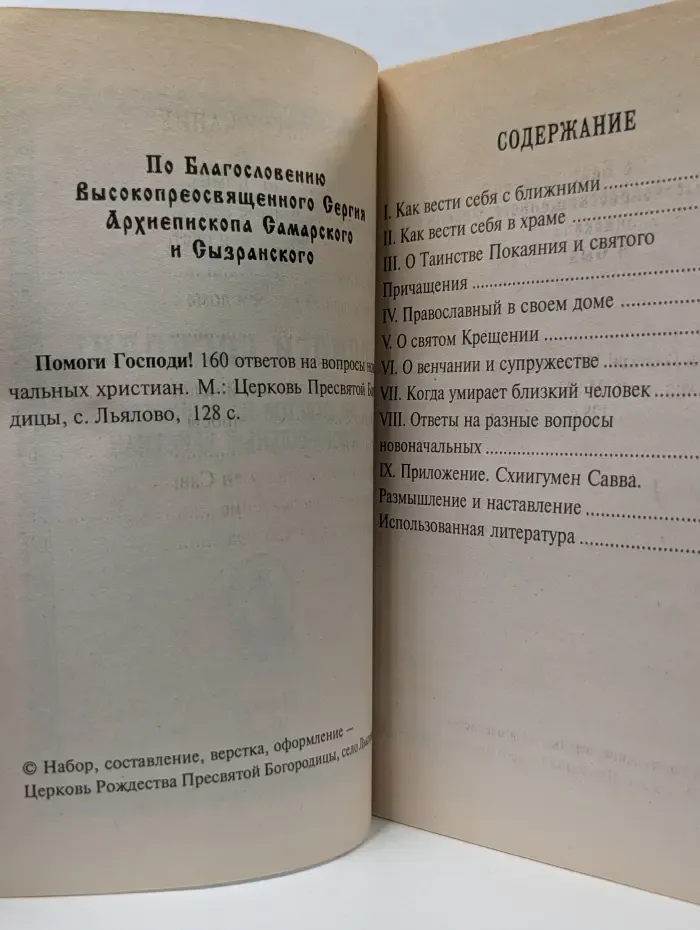 Помоги Господи. 160 ответов на вопросы новоначальных христиан