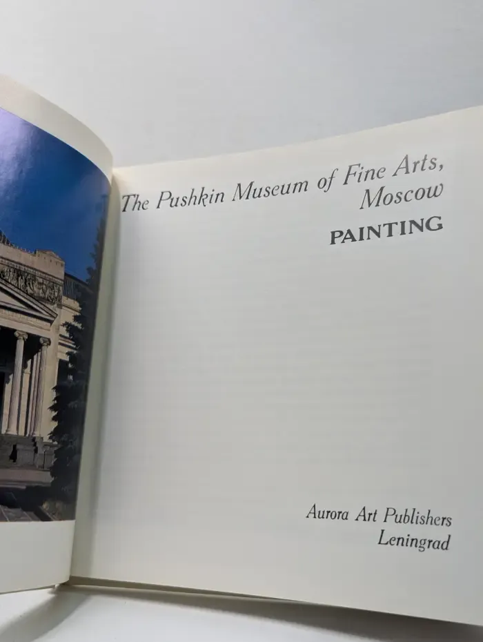 The Pushkin Museum of Fine Arts, Moscow. Painting