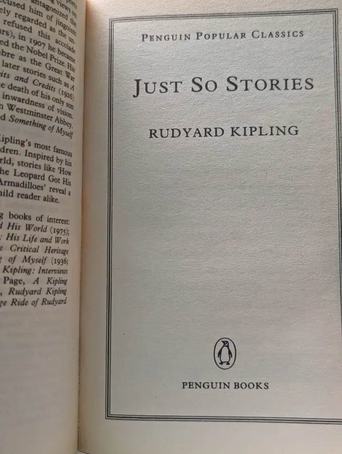 Just So Stories