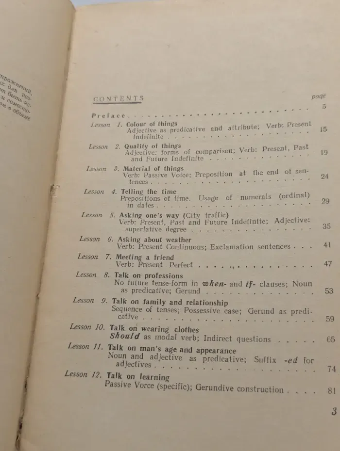 Exercises in Conversational English