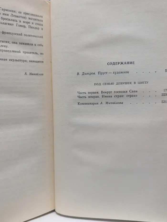 Под сенью девушек в цвету