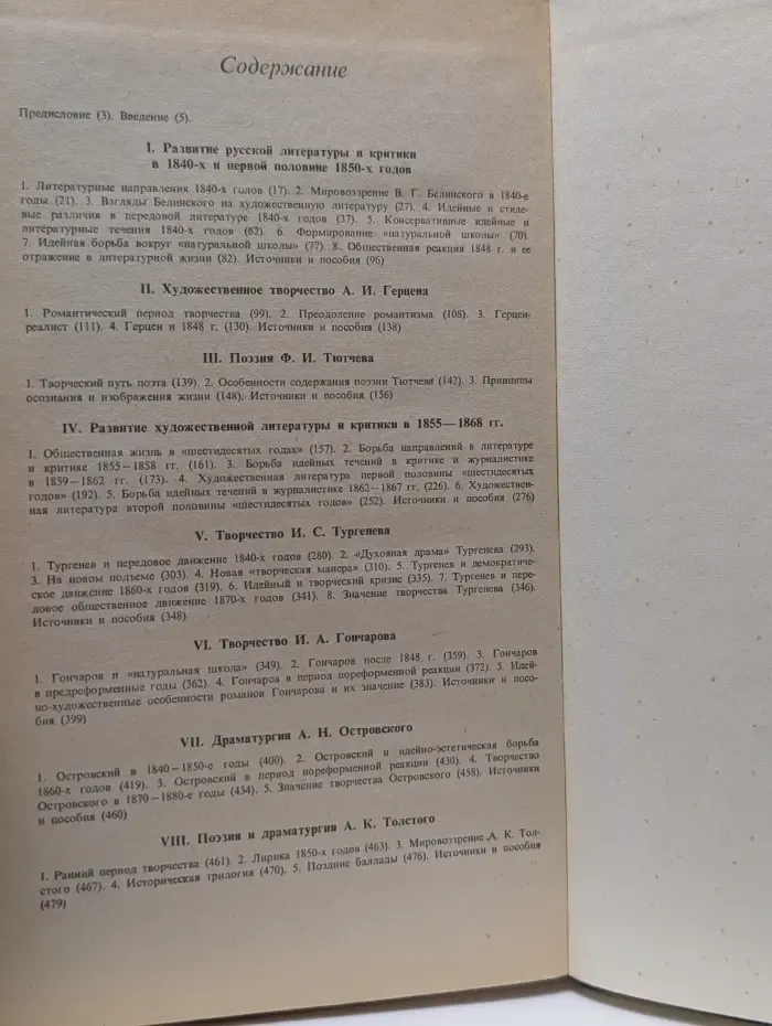 История русской литературы XIX века