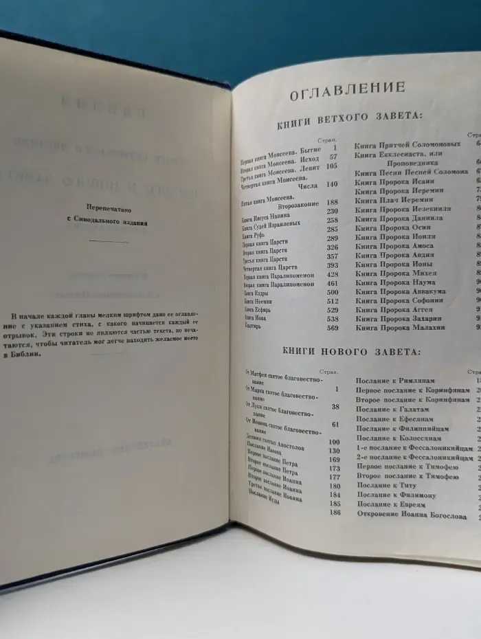 Библия. Книги Священного Писания Ветхого и Нового Завета