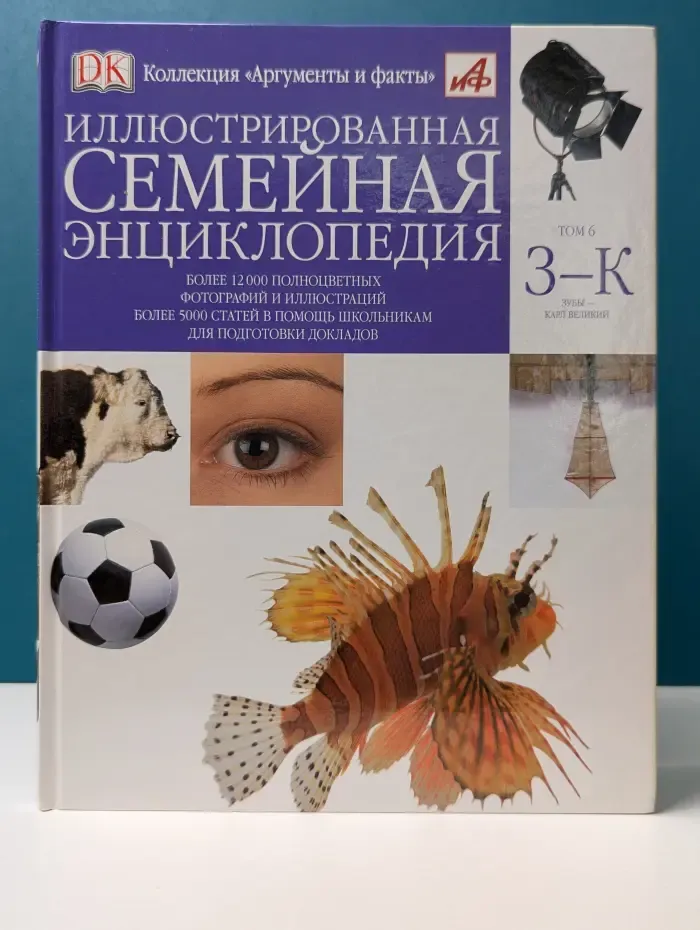 Иллюстрированная семейная энциклопедия. В 24 томах. Том 6