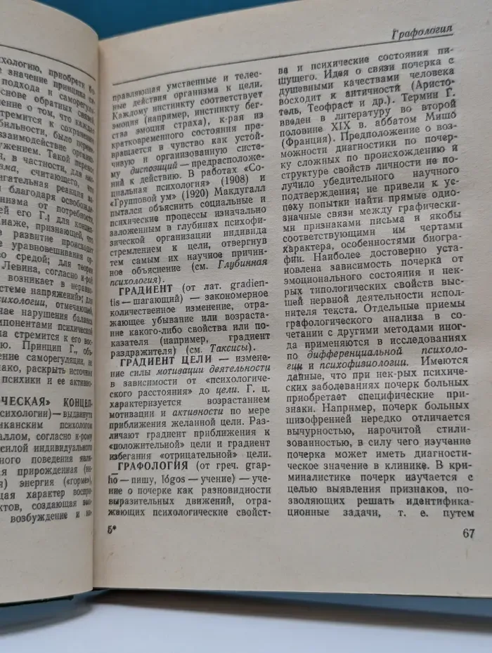 Краткий психологический словарь