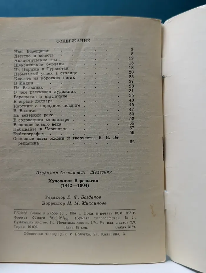 Художник Верещагин