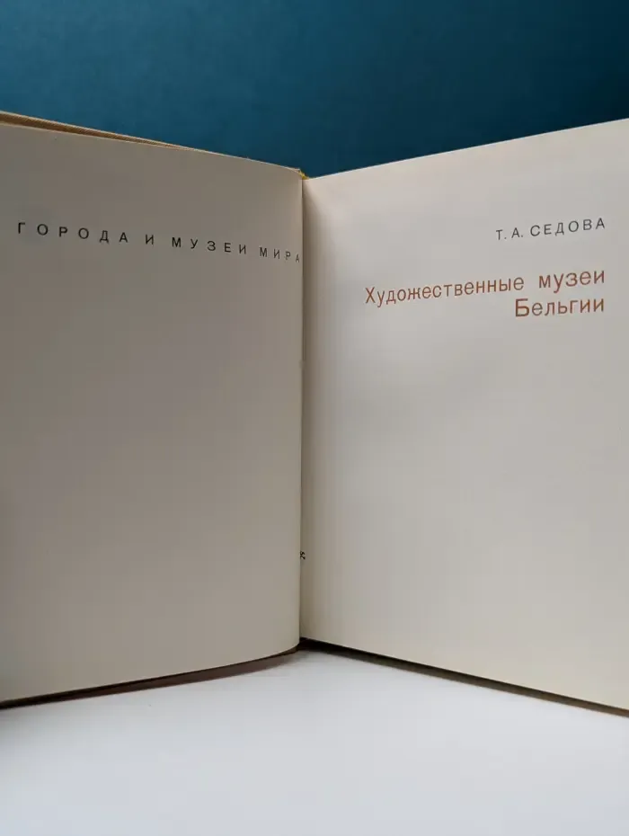 Города и музеи мира. Художественные музеи Бельгии