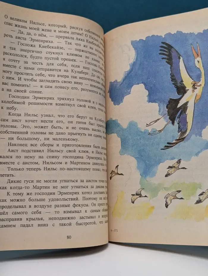 Чудесное путешествие Нильса с дикими гусями