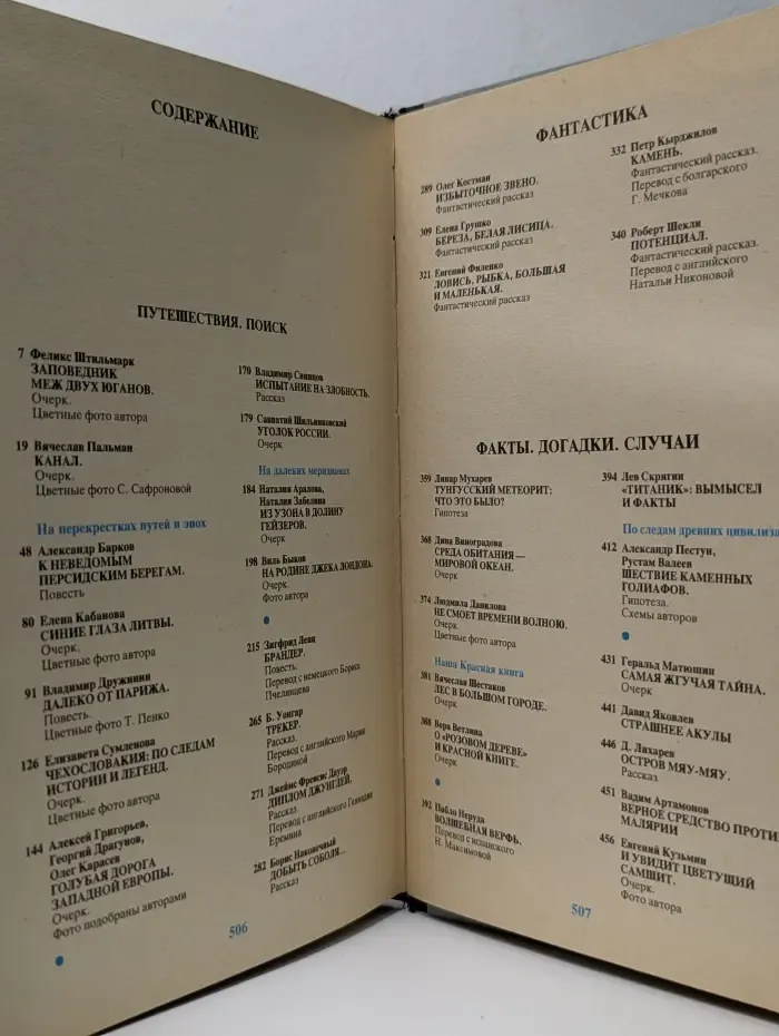 На суше и на море. 1988