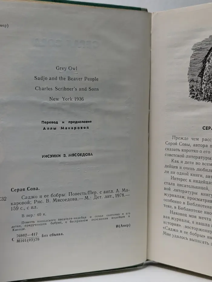 Саджо и ее бобры