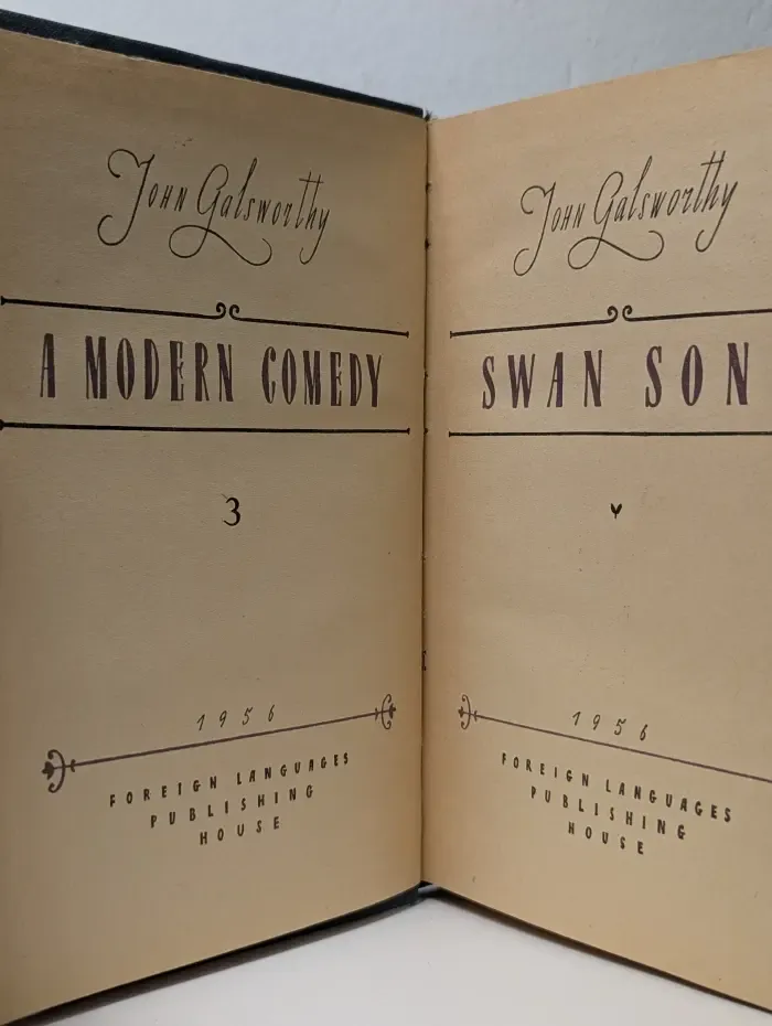 A Modern Comedy. Swan Song