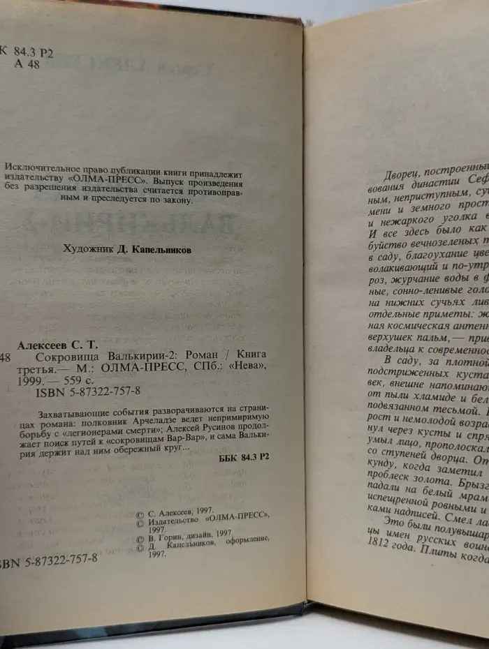 Русский проект. Сокровища Валькирии - 2. Книга 3