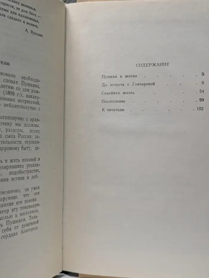 Любовь Пушкина