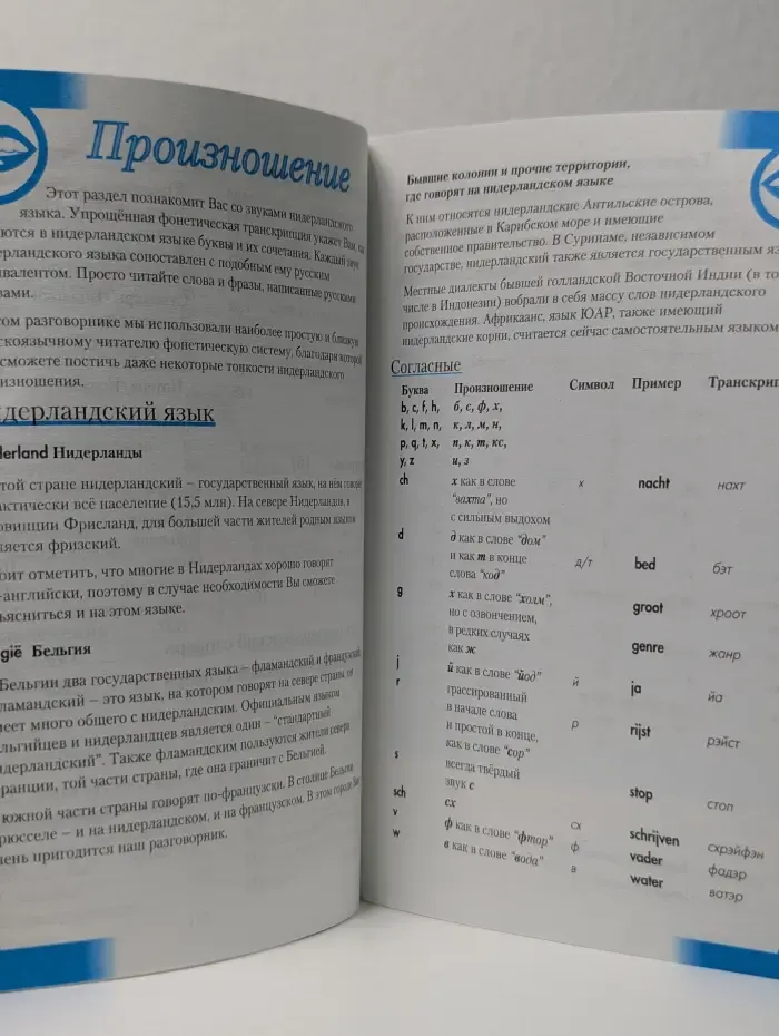 Нидерландский разговорник и словарь