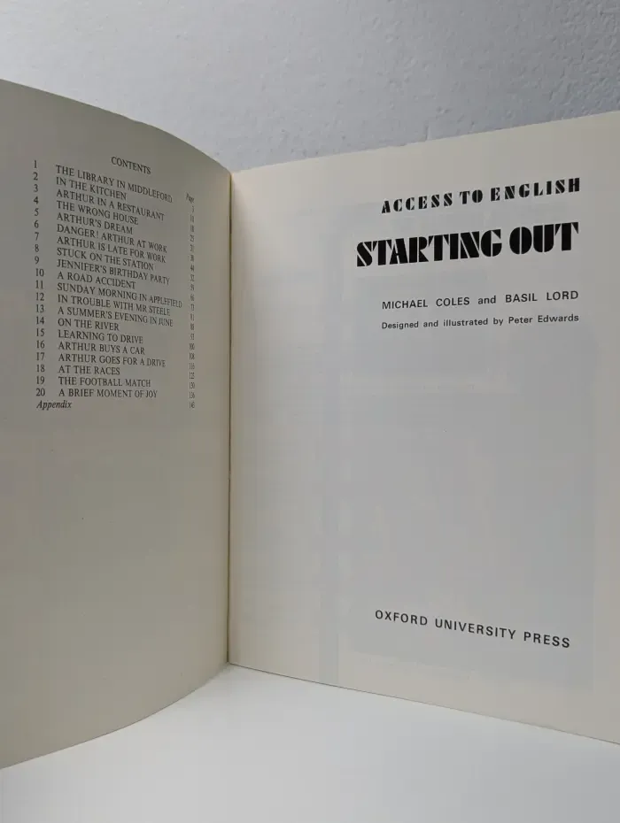 Access to English. Starting Out