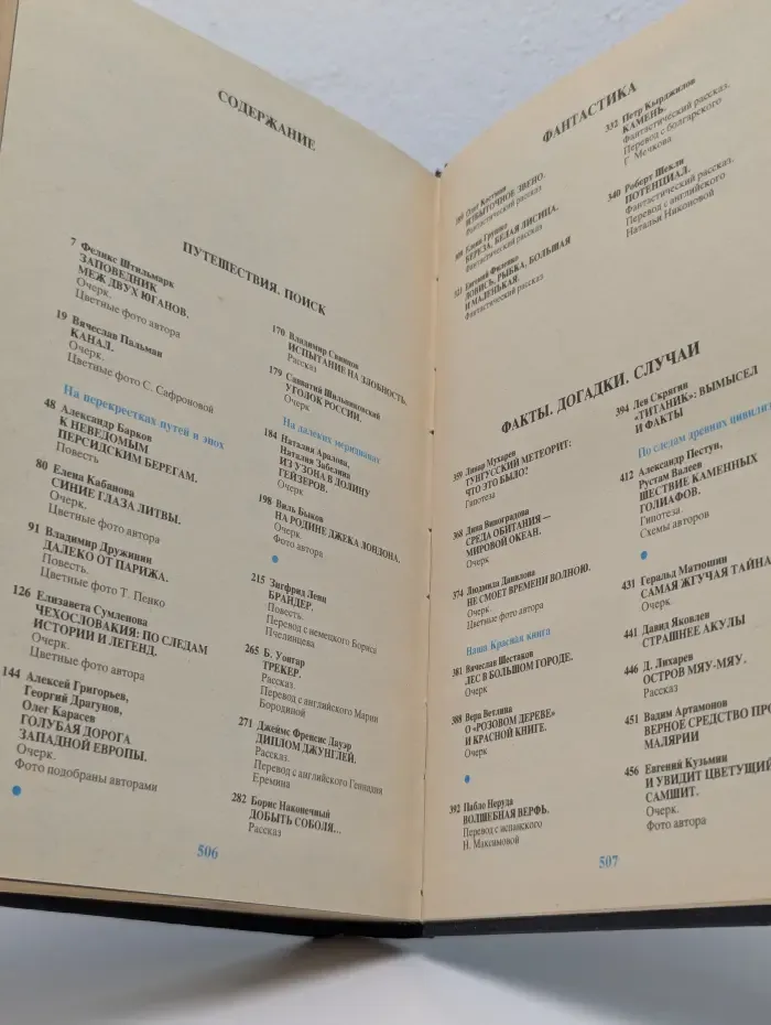 На суше и на море. 1988