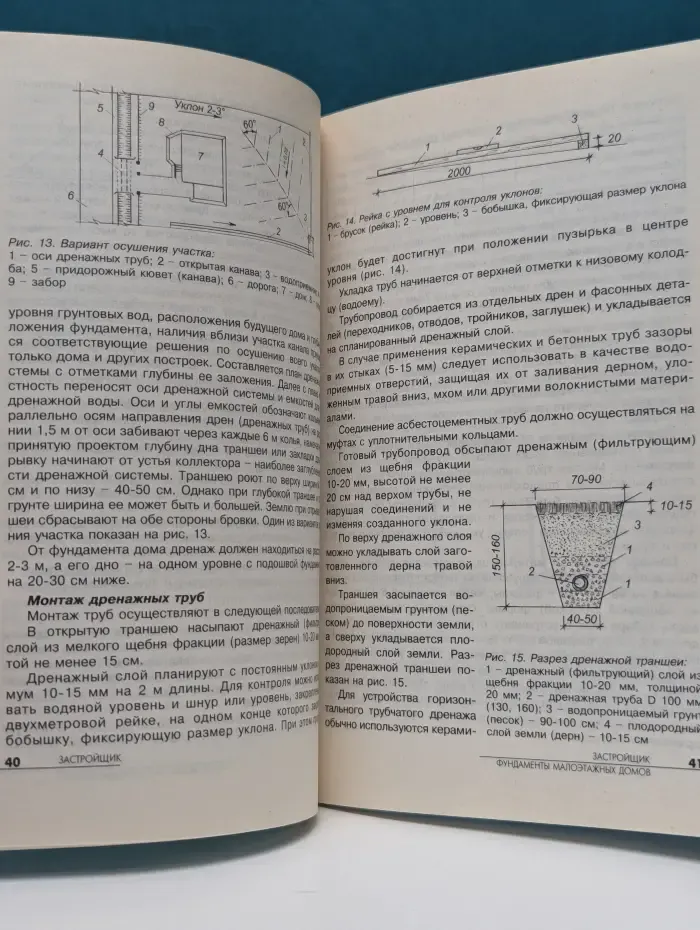 Застройщик. Выпуск № 8/2003. Фундаменты малоэтажных домов