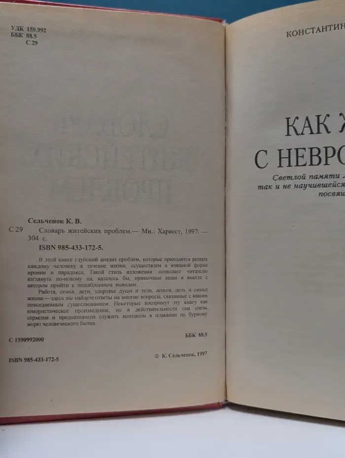 Словарь житейских проблем