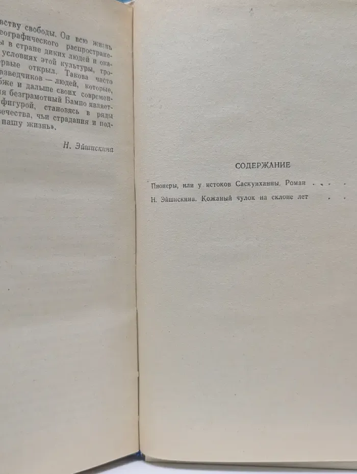 Пионеры, или У истоков Саскуиханны