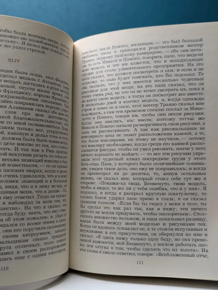Литература эпохи Возрождения. Жизнь Бенвенуто Челлини, сына маэстро Джованни Челлини, флорентинца, написанная им самим во Флоренции