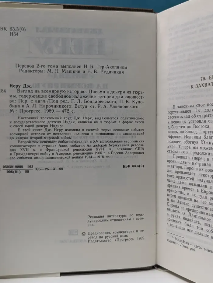 Взгляд на всемирную историю. В 3 томах. Том 2