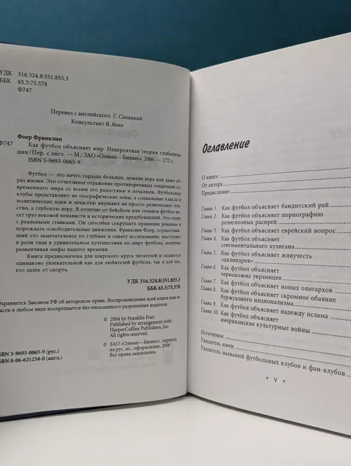 Как футбол объясняет мир