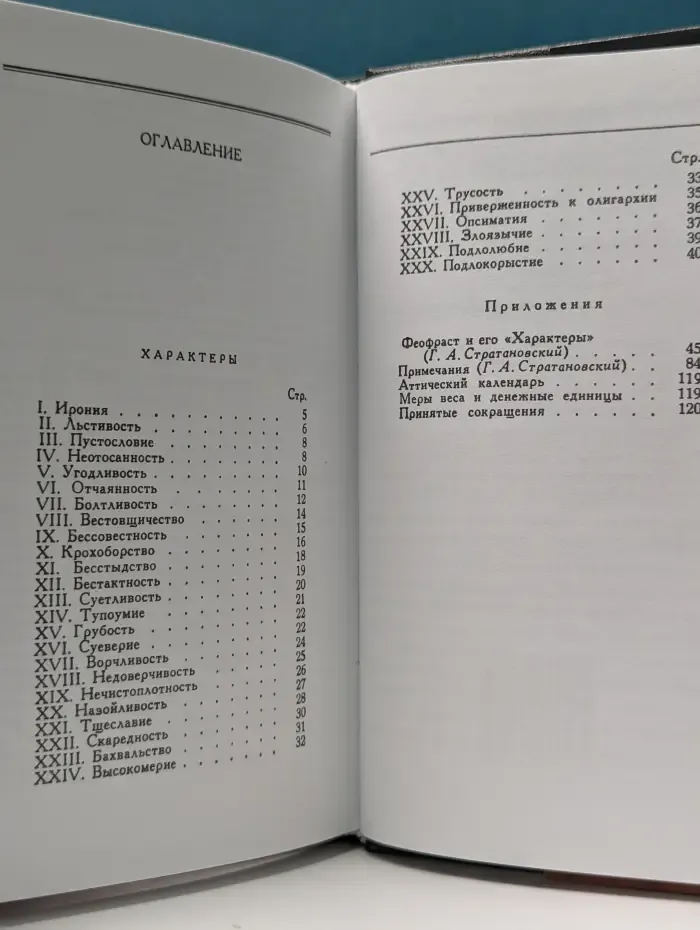 Характеры