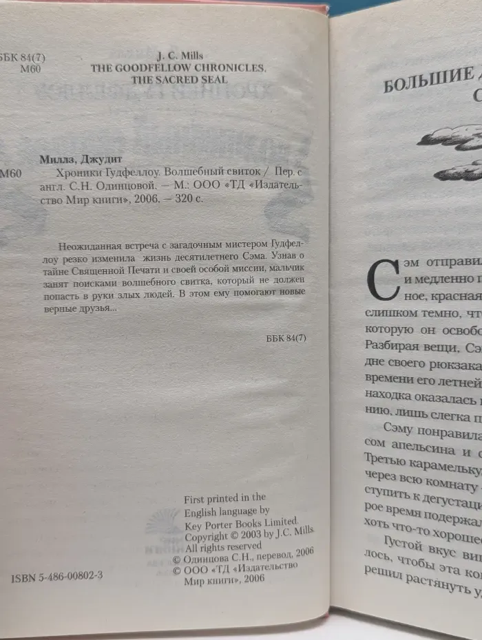 Хроники Гудфеллоу. Волшебный свиток