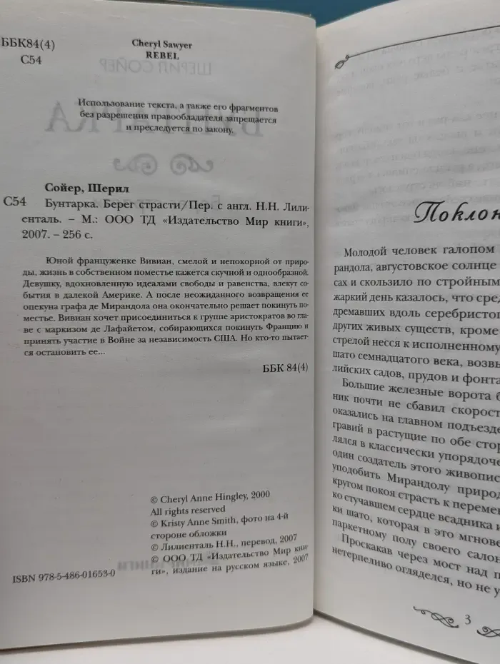 Бунтарка. Берег страсти
