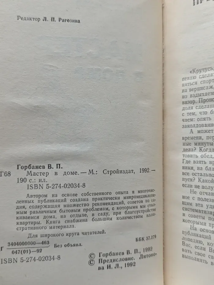Мастер в доме