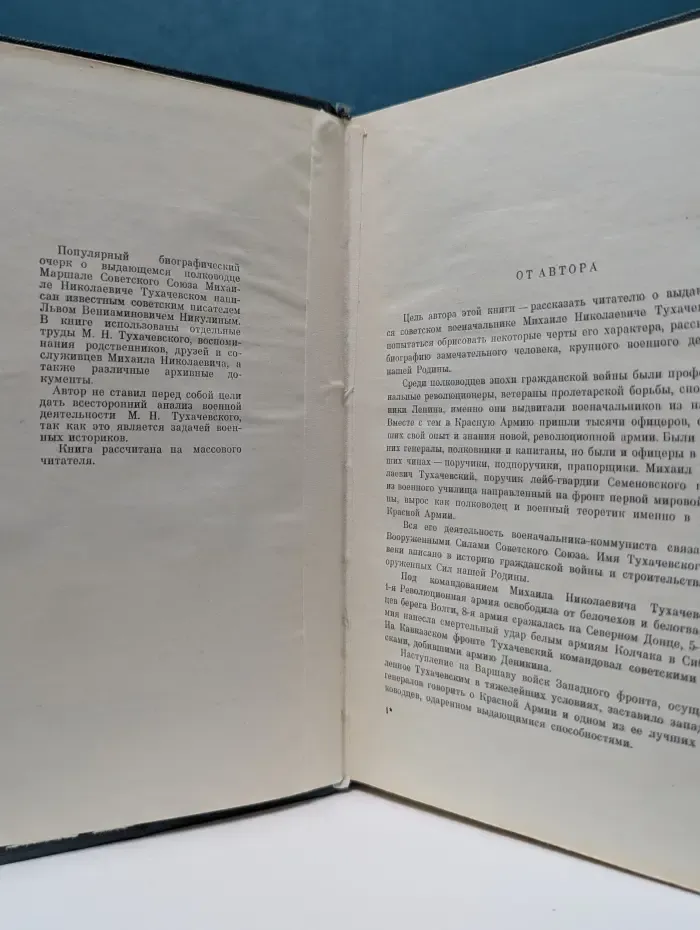 Тухачевский. Биографический очерк