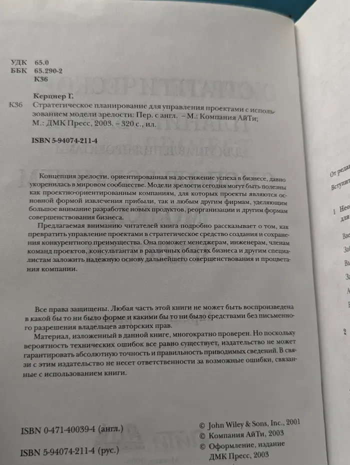 Стратегическое планирование для управления проектами с использованием модели зрелости