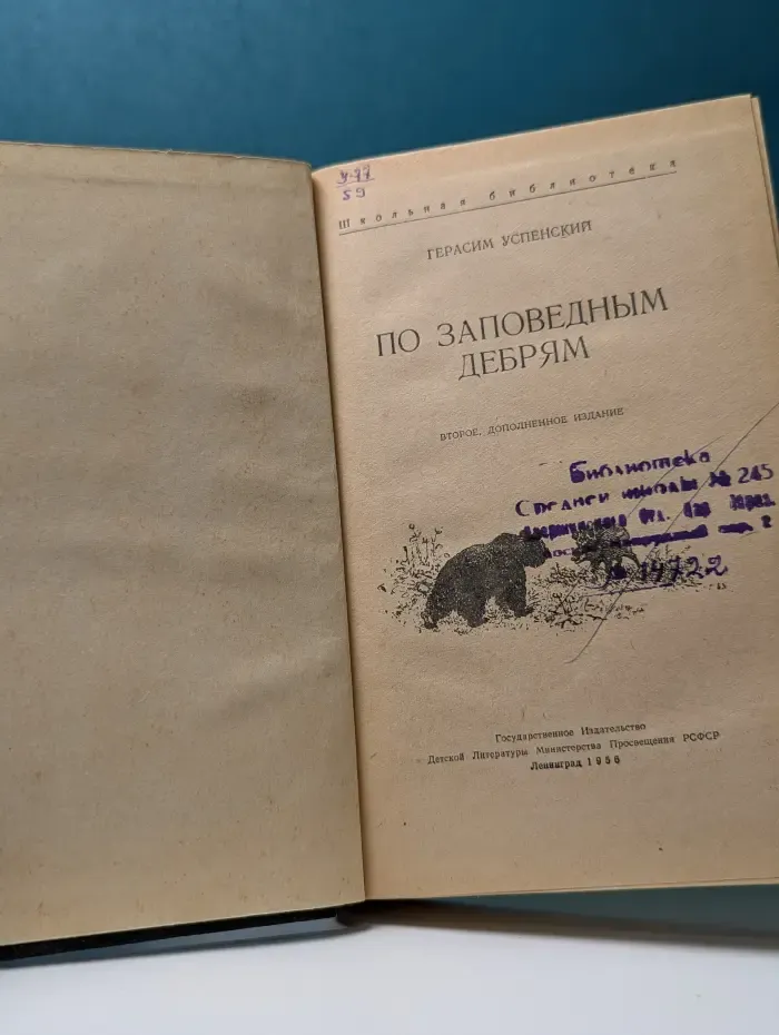 Школьная библиотека. По заповедным дебрям