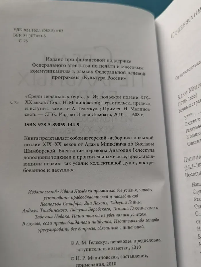 Среди печальных бурь