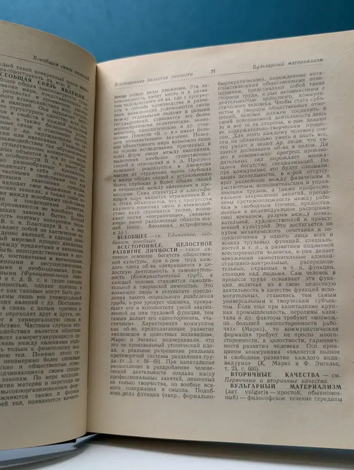 Философский словарь
