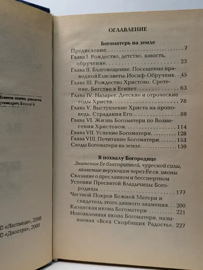 Богоматерь на Земле