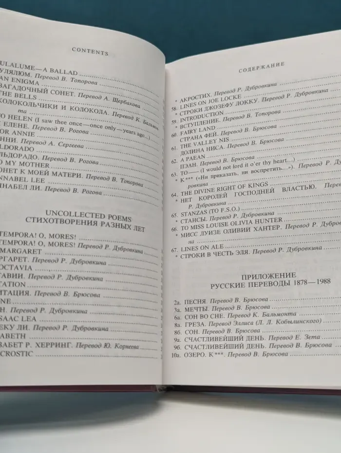 Эдгар Аллан По. Стихотворения