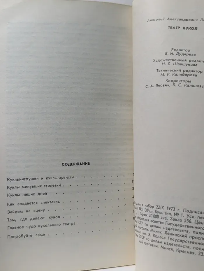 Театр кукол