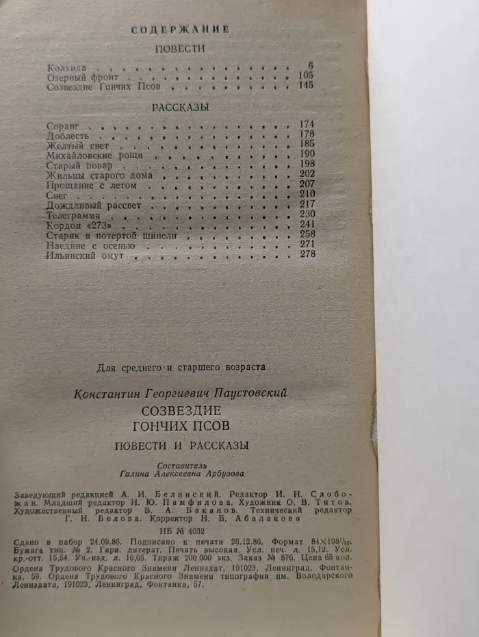 Школьная библиотека. Созвездие гончих псов