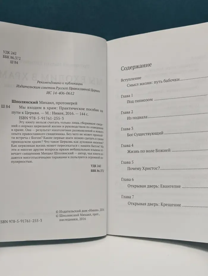 Мы входим в храм. Практическое пособие на пути к Церкви