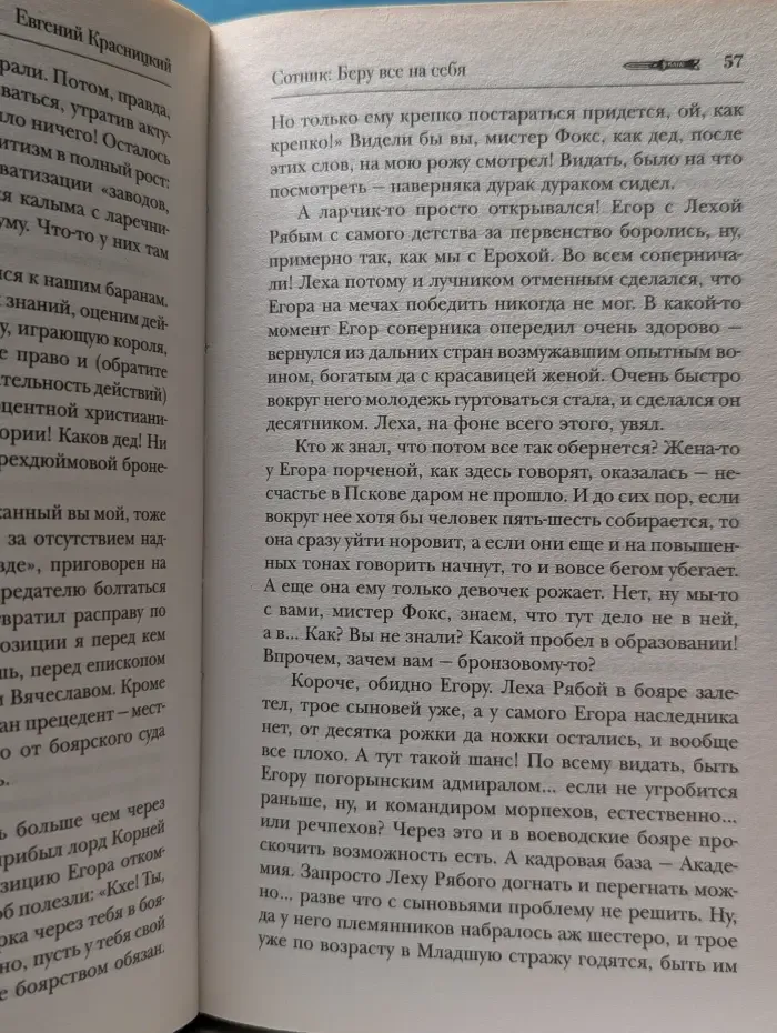 Сотник. Беру все на себя