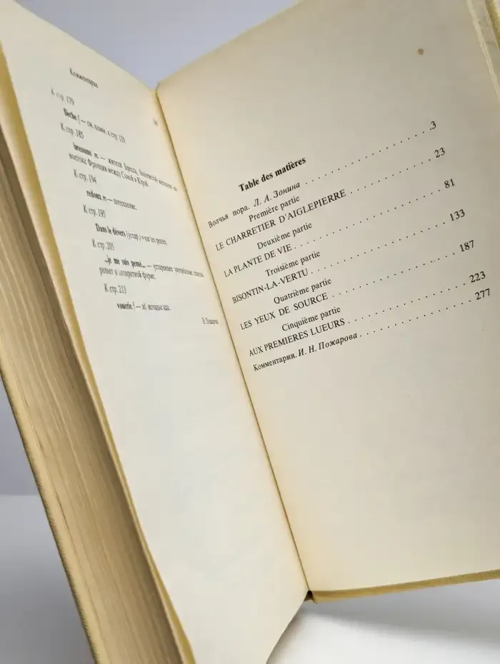 Волчья пора — на французском языке