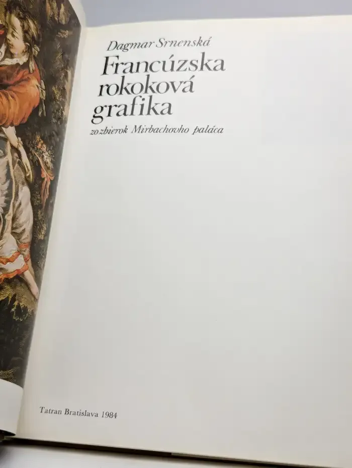 Francuzska rokokova grafika zo zbierok Mirbachovho palaca