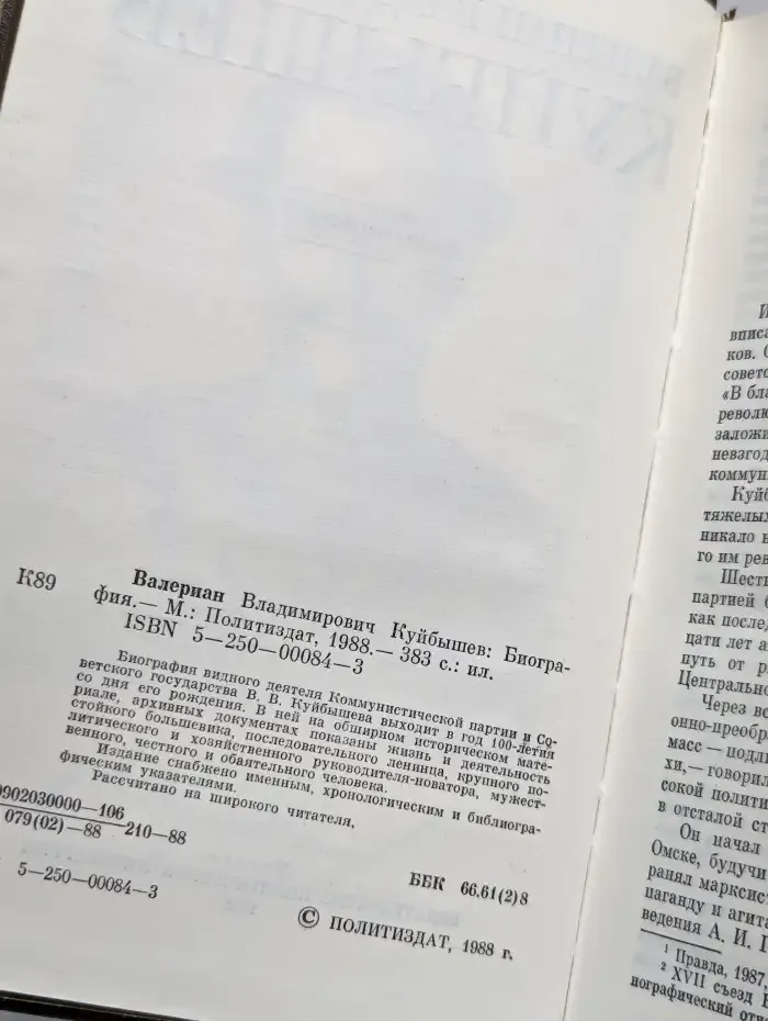Валериан Владимирович Куйбышев. Биография