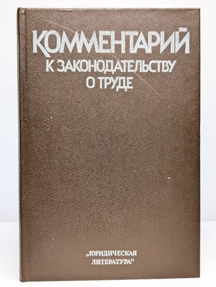 Комментарий к законодательству о труде