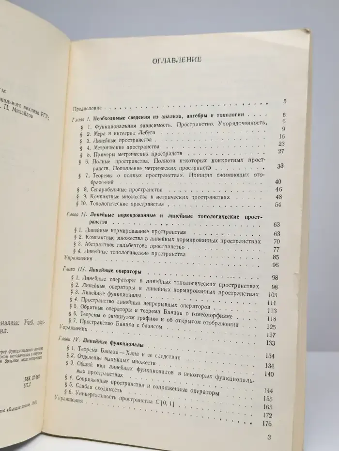Краткий курс функционального анализа