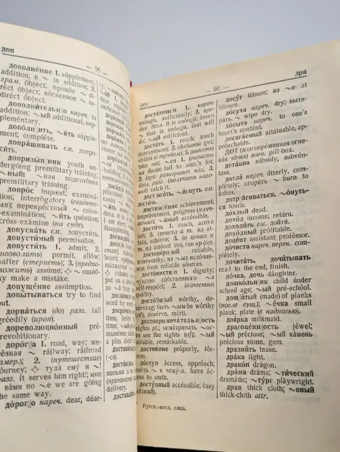 Русско-английский словарь