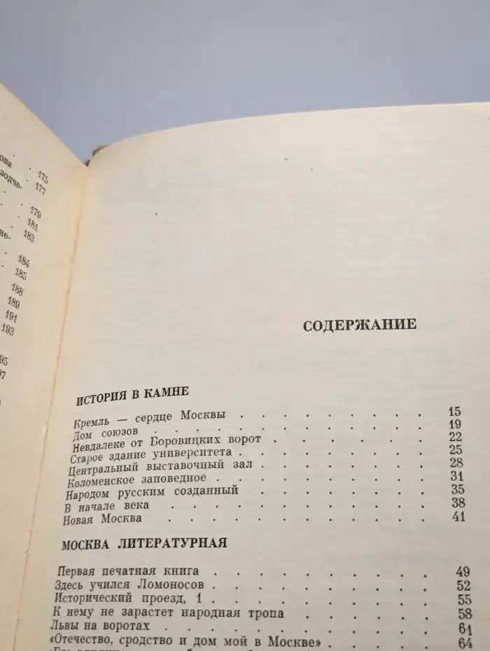 Памятные места Москвы