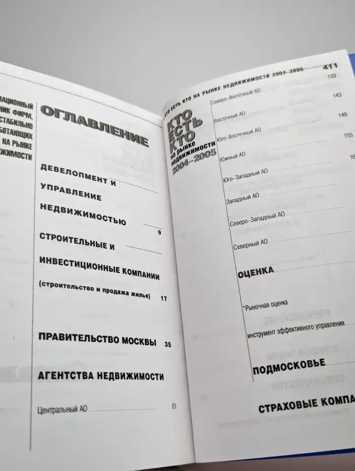 Кто есть кто на рынке недвижимости 2004-2005
