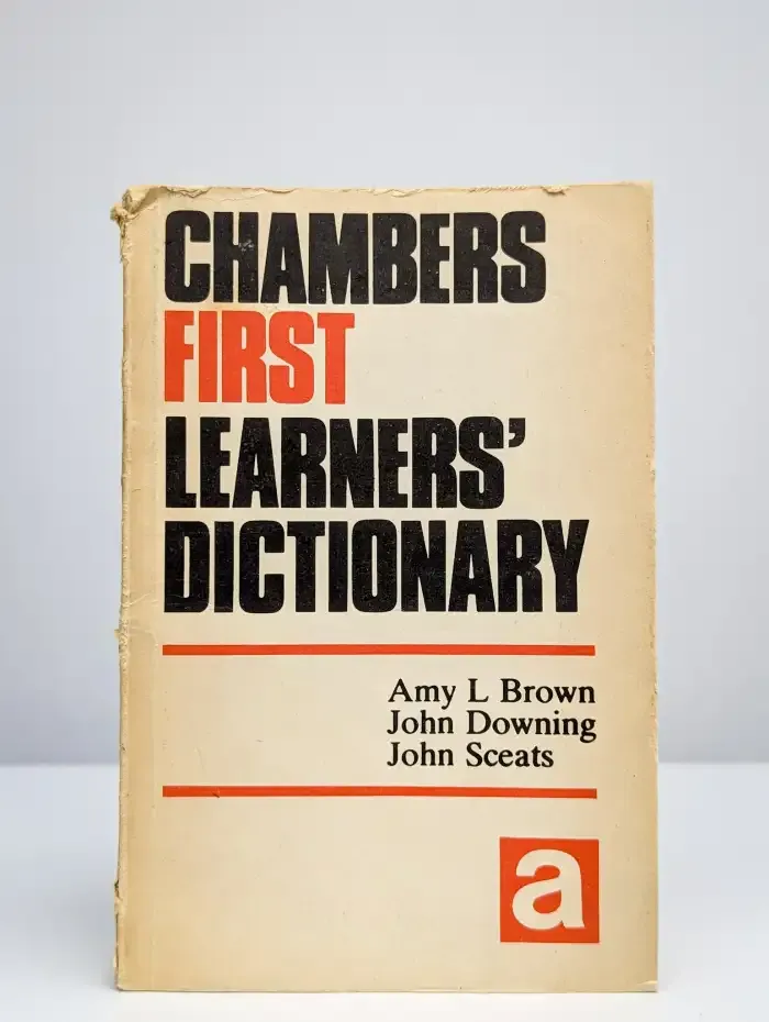 Chambers first learners' dictionary / Первый учебный словарь